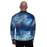 Vaporwave Storm Unisex Bomber Jacket