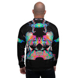 Black Opal Vaporwave Unisex Bomber Jacket